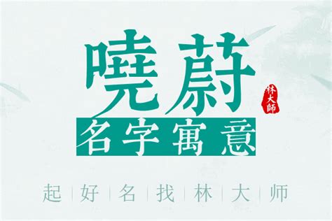 蔚名字